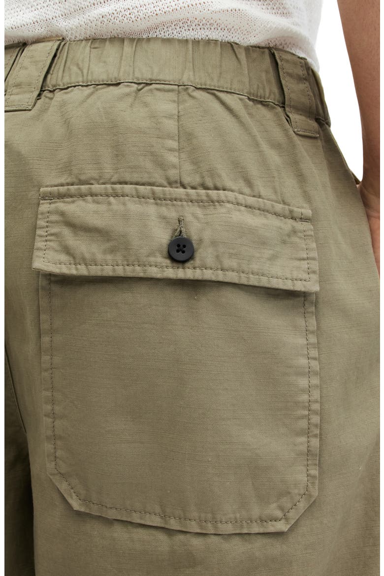 Buck Stretch Twill Drawstring Pants, Alternate, color, MILITARY GREEN