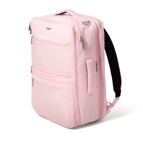 Baggallini Modern Convertible Travel Backpack In Bagg Pink
