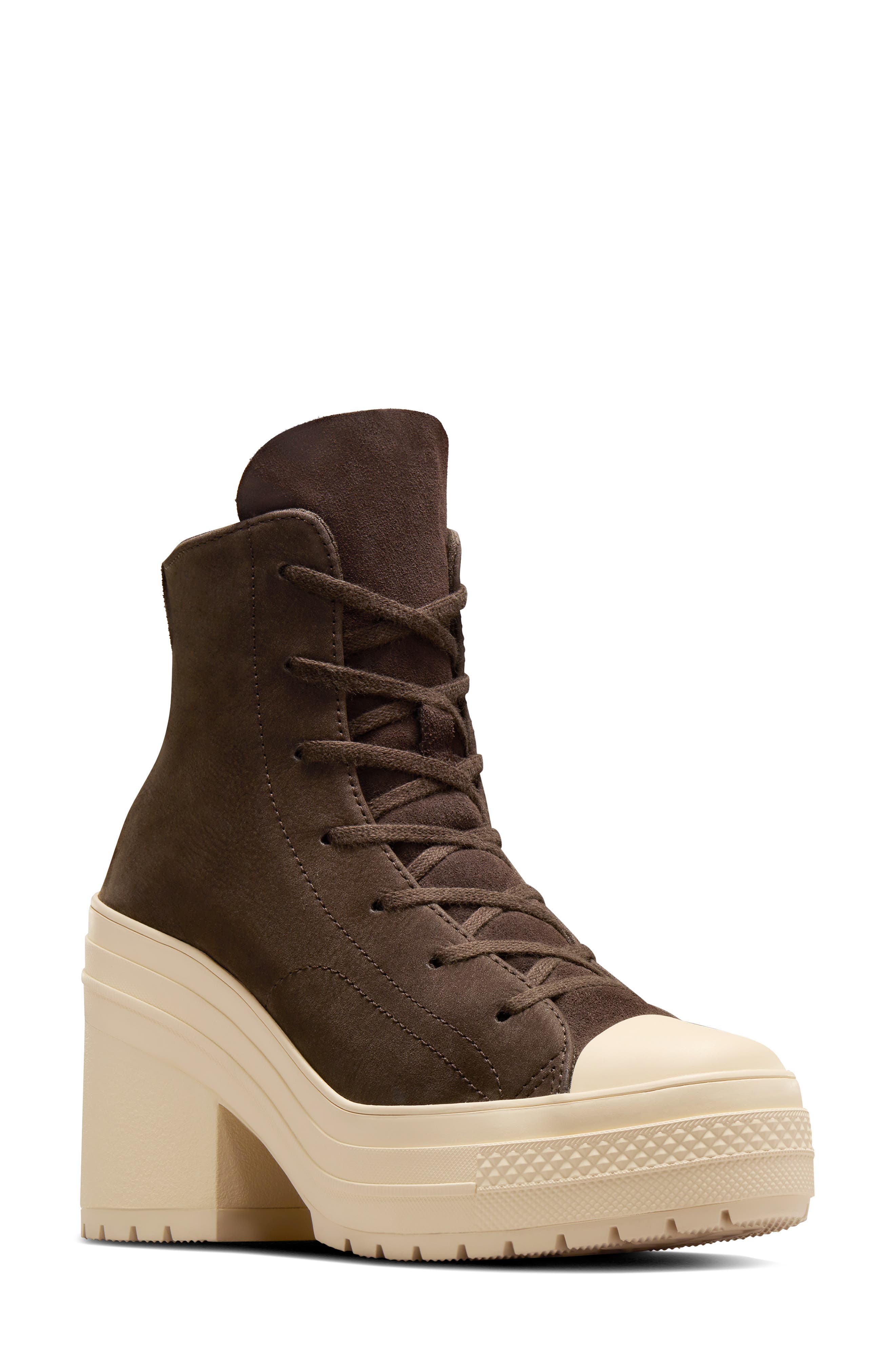 Converse Chuck 70 De Luxe Heel Boots In Fresh Brew/miso Glaze | ModeSens
