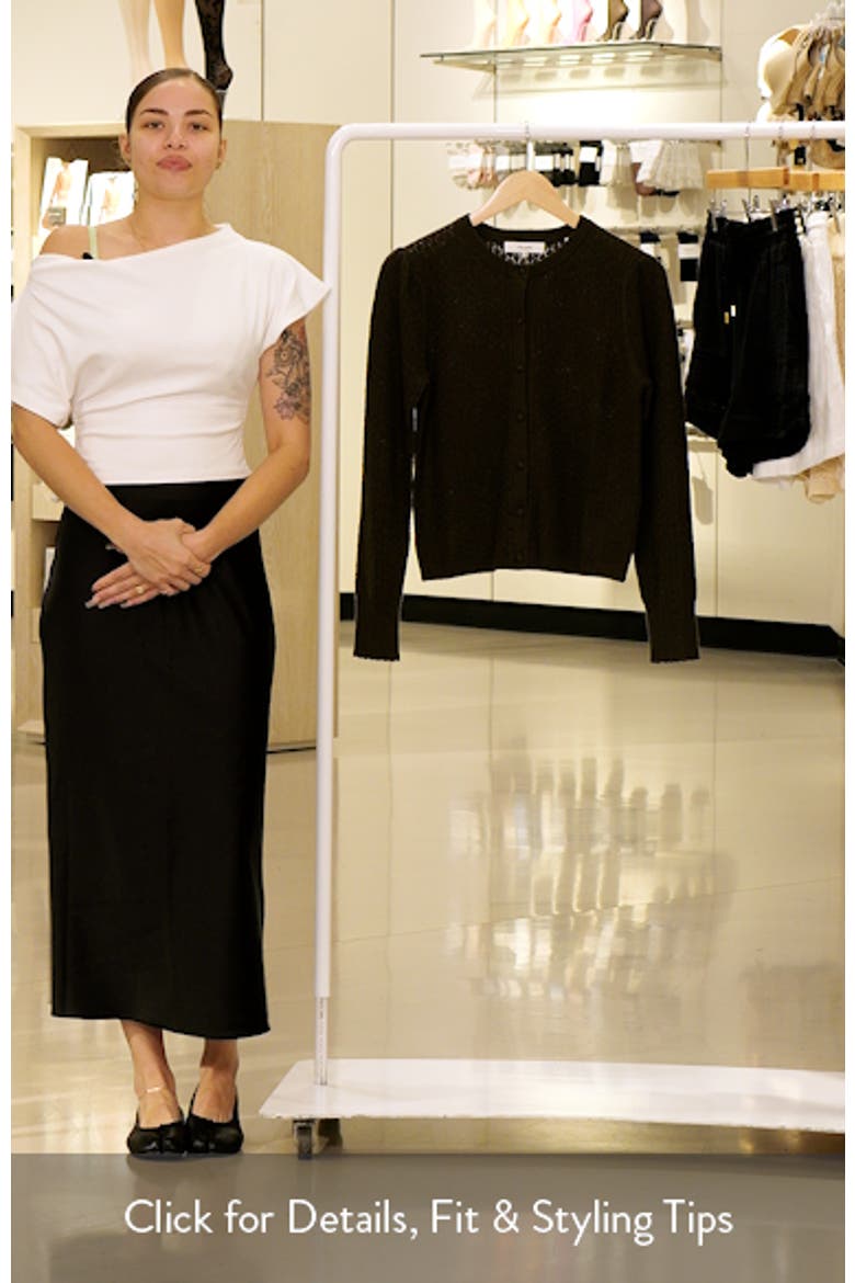 The Honeycomb Cashmere Cardigan video