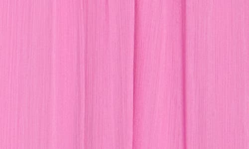 August Sky V-neck Ruffle Chiffon Midi Dress