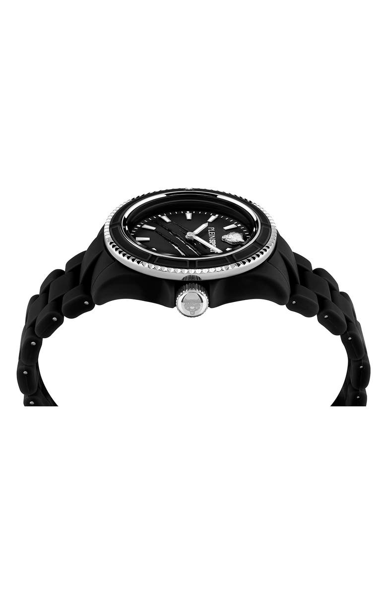 PLEIN SPORT The Scratch Silicone Strap Watch, 38mm, Alternate, color, 