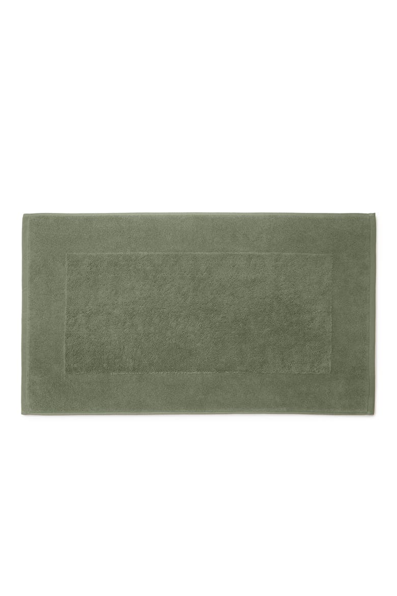 Bello Nuovo Combed Cotton Bath Mat, Main, color, WILLOW