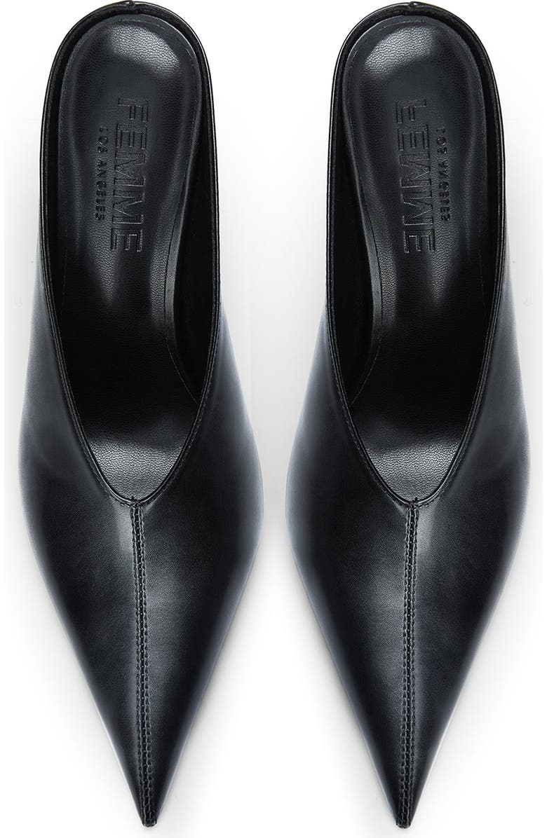 FEMME Xaden Mule, Alternate, color, Black