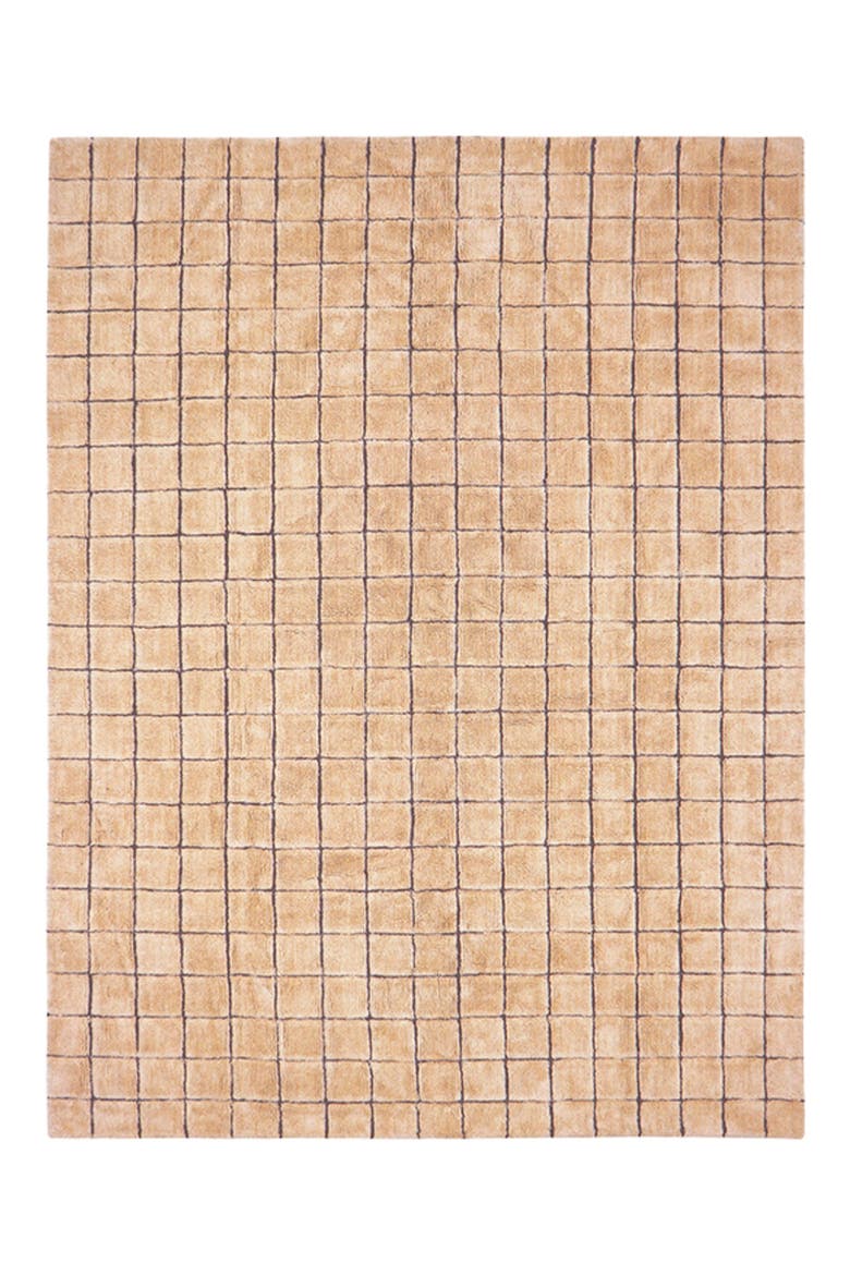 WoolableMosaic Washable Wool Rug, Main, color, AMBER