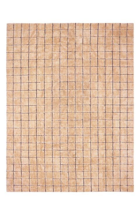 WoolableMosaic Washable Wool Rug