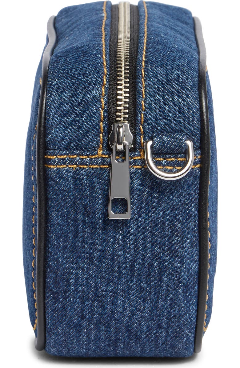 Marc Jacobs Denim Bold Flash Camera Crossbody Bag, Alternate, color,