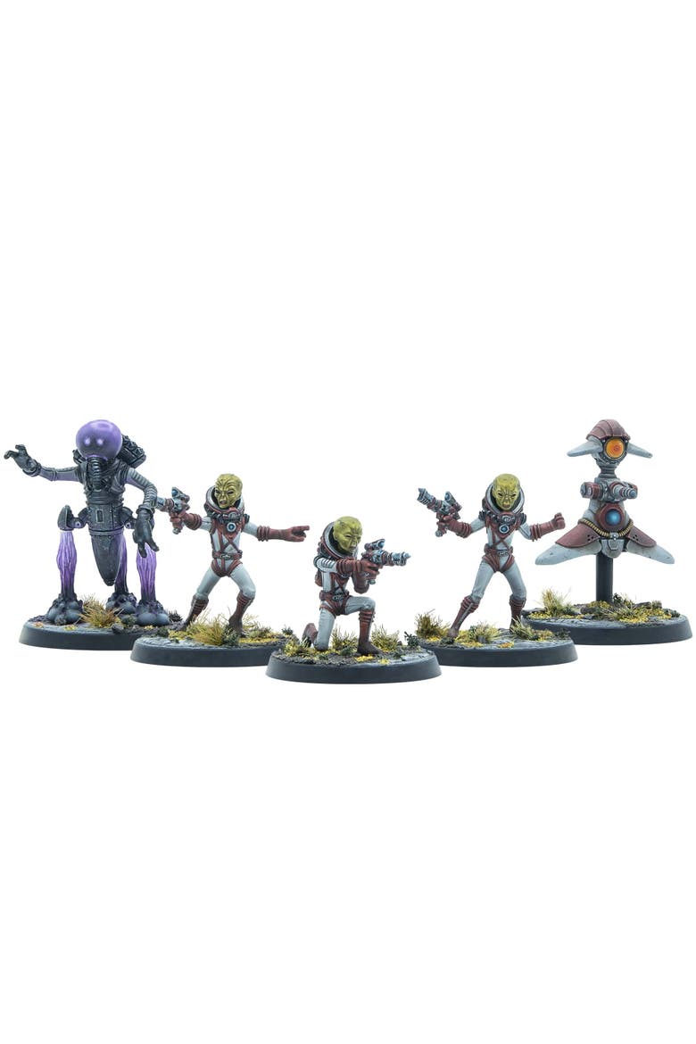 Fallout Miniatures Zetans Invaders From Beyond, Main, color, Multicolored
