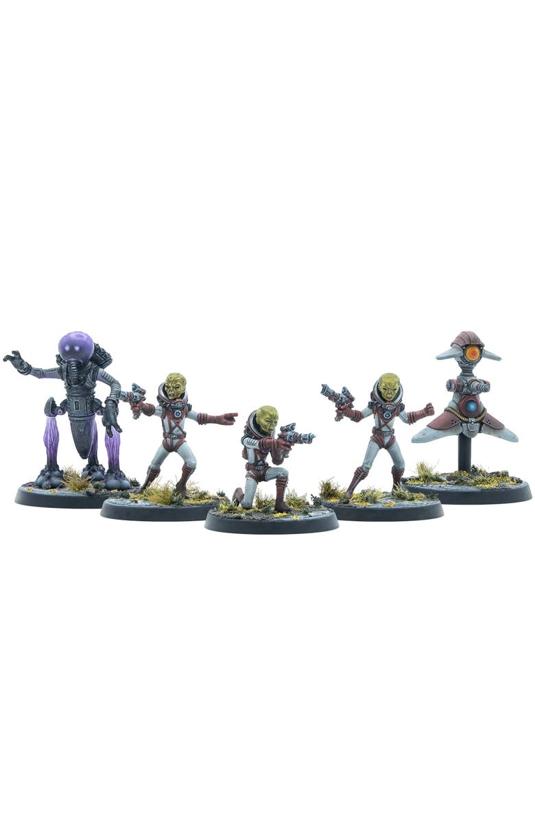 Modiphius Entertainment Fallout Miniatures Zetans Invaders From Beyond, Main, color, Multicolored