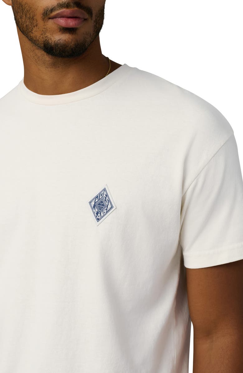 Joe's Embroidered Chest Patch T-Shirt, Alternate, color, Coconut Milk