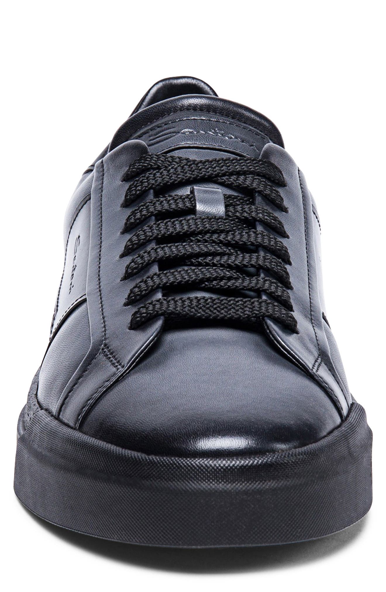 Santoni Burnished Colorblock Sneaker, Alternate, color, 