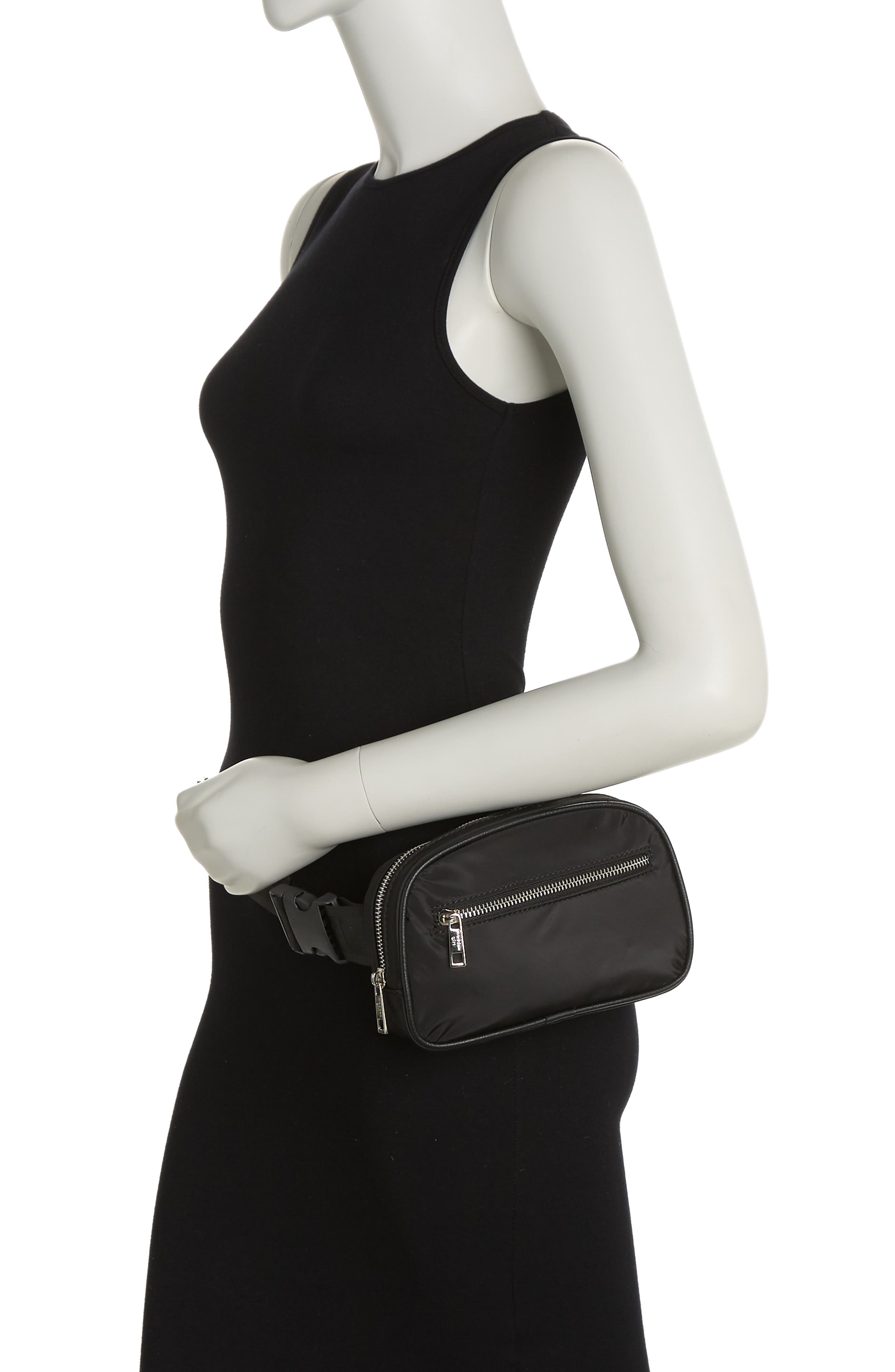 Madden Girl Belt Bag, Alternate, color, Black