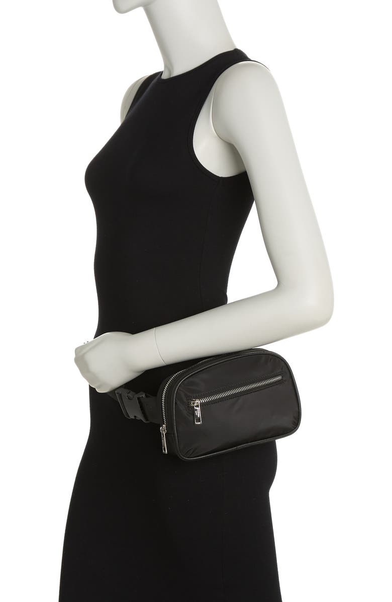 Madden Girl Belt Bag, Alternate, color, Black