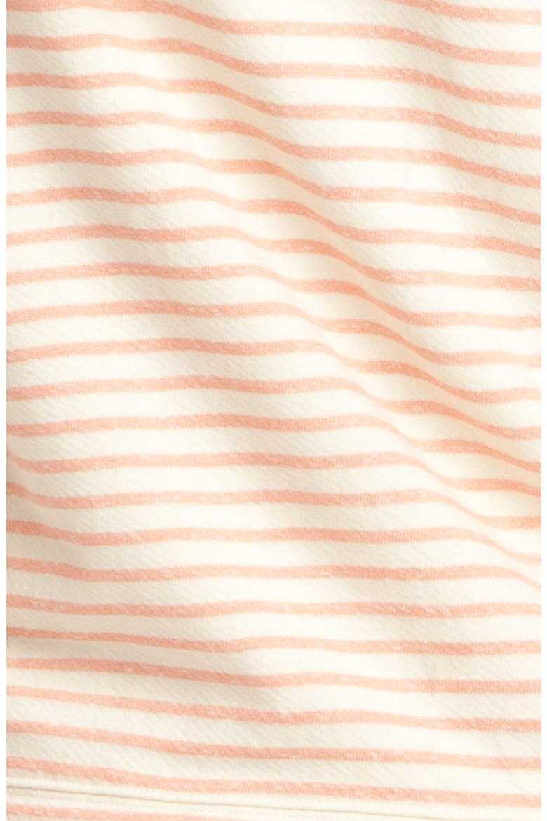 French Terry Hoodie, Alternate, color, CORAL HAZE STRIPE