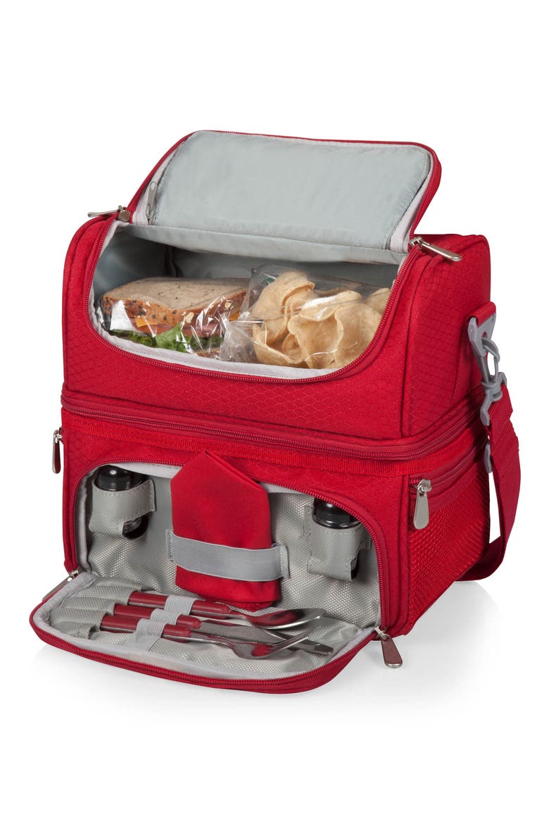 x Disney® Mickey Mouse Pranzo Cooler Tote Bag, Alternate, color, RED
