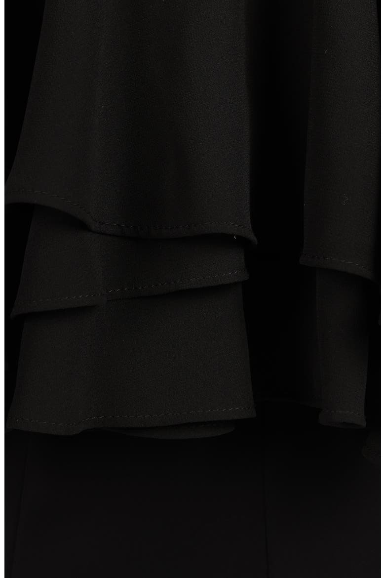 Georgiana Popover Strapless Jumpsuit, Alternate, color, BLACK
