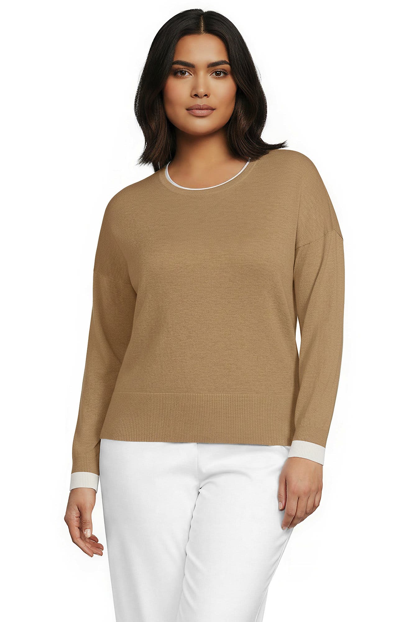 Vicuna Heather/White