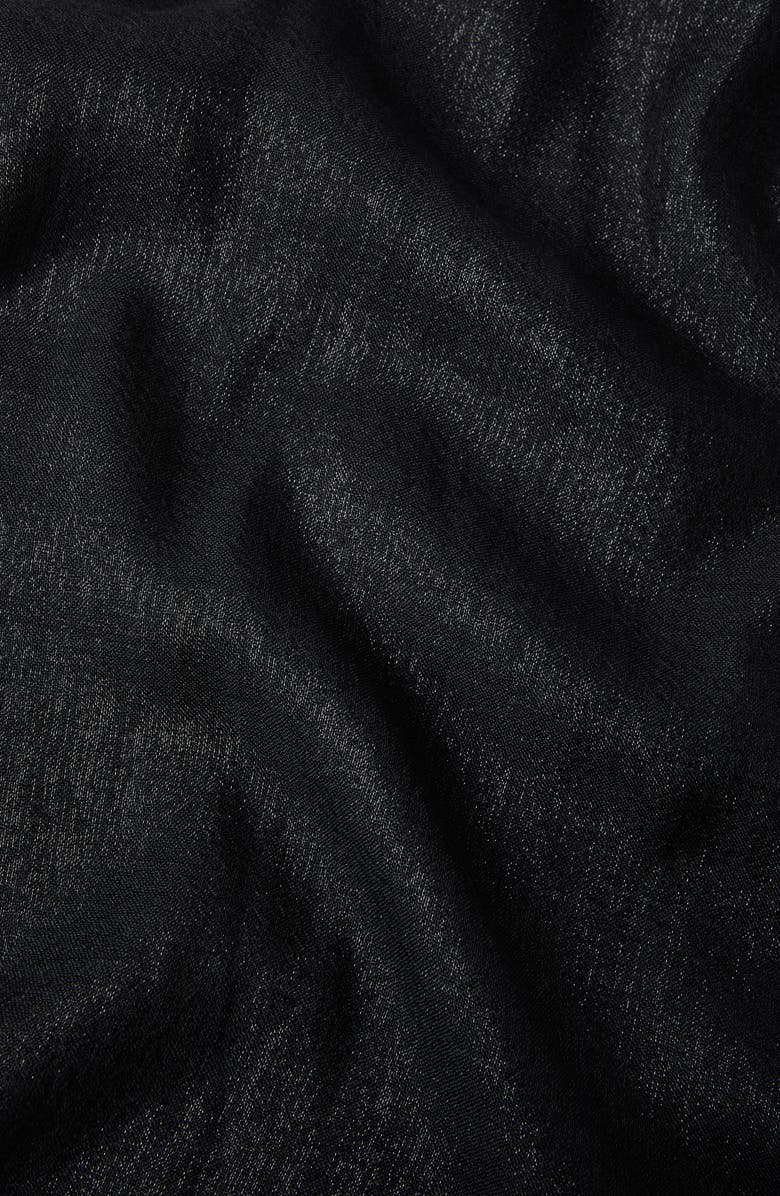 Brunello Cucinelli Cashmere and silk sparkling scarf, Alternate, color,