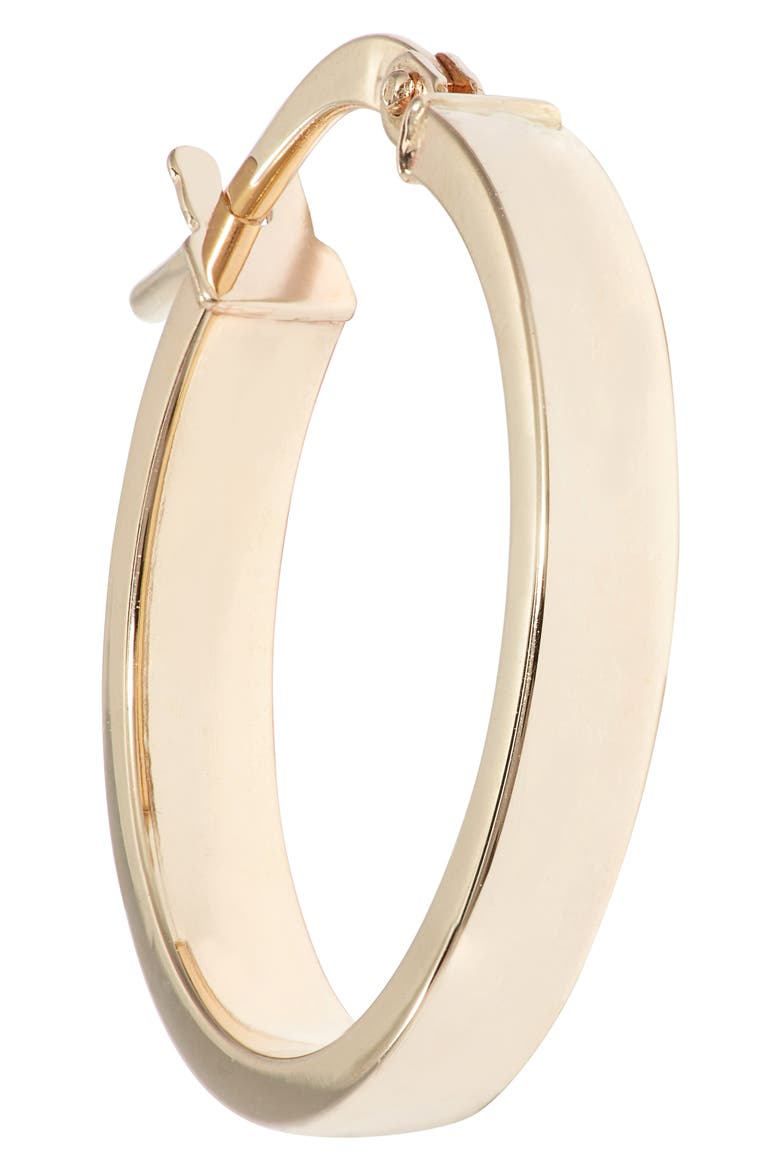 14K Gold Hoop Earrings, Alternate, color, 14KY