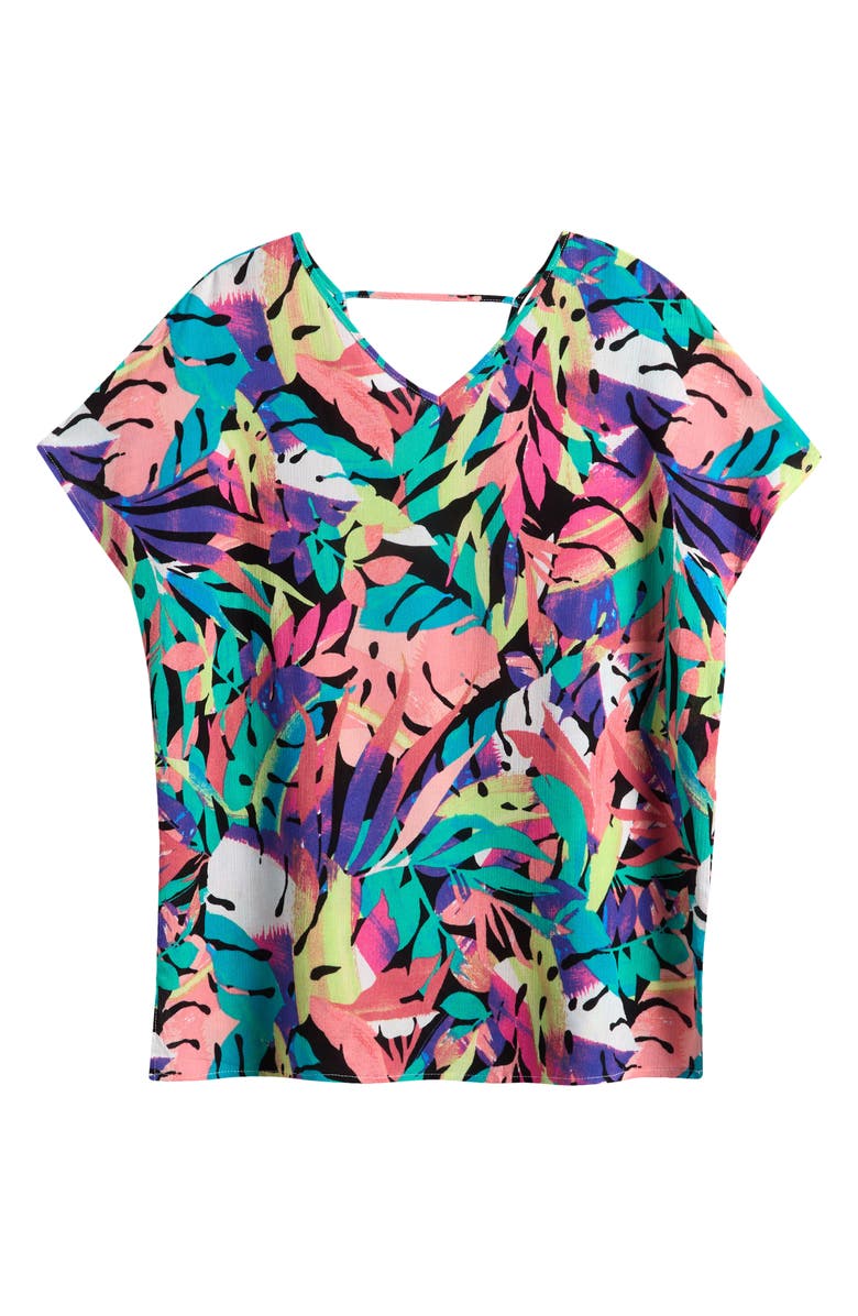 Raisins Kids' Bali Caftan Cover-Up Dress, Main, color, 