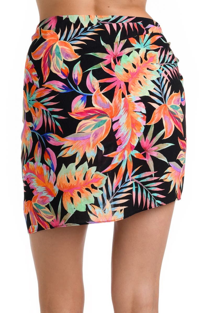 La Blanca Short Cover-Up Pareo, Alternate, color, 