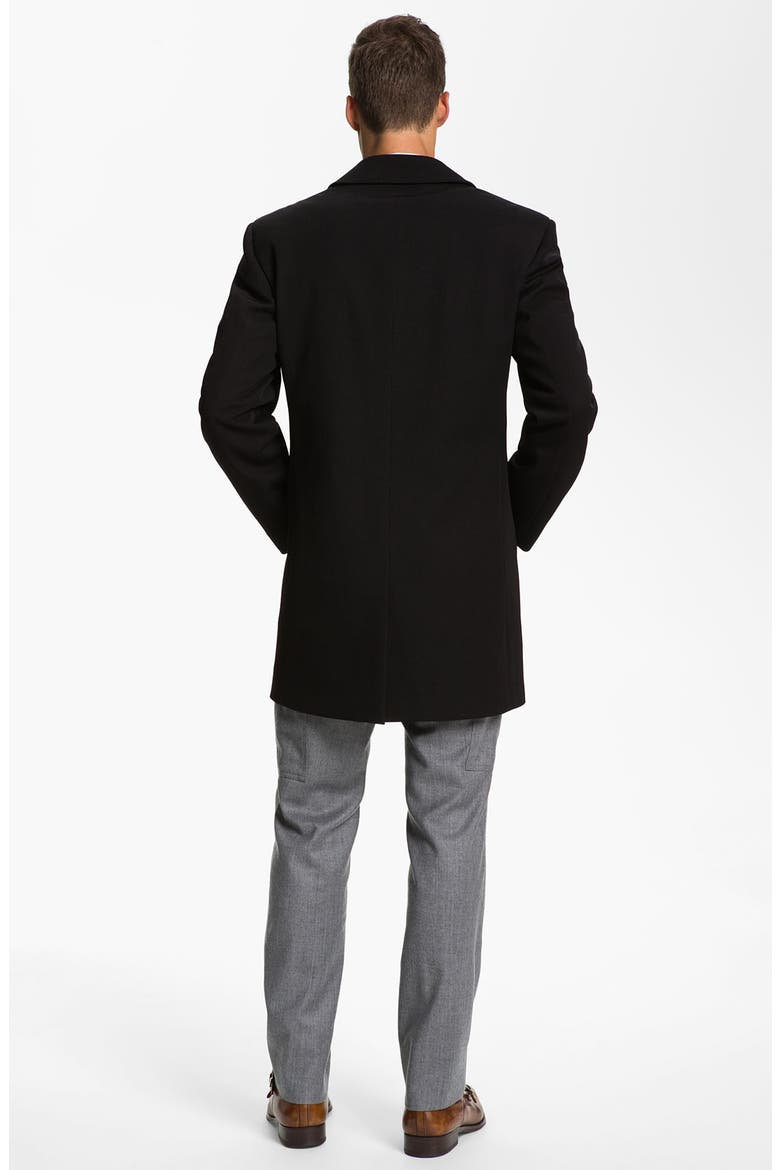 Storm System Overcoat, Alternate, color, BLACK