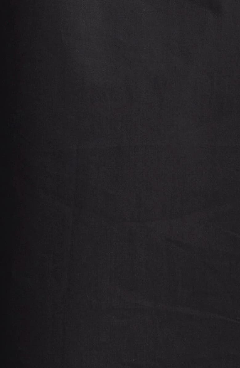 MM6 Maison Margiela Numeric Motif Button-Up Shirt, Alternate, color, Black