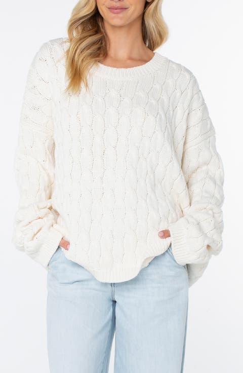 Cold Front Cable Stitch Sweater