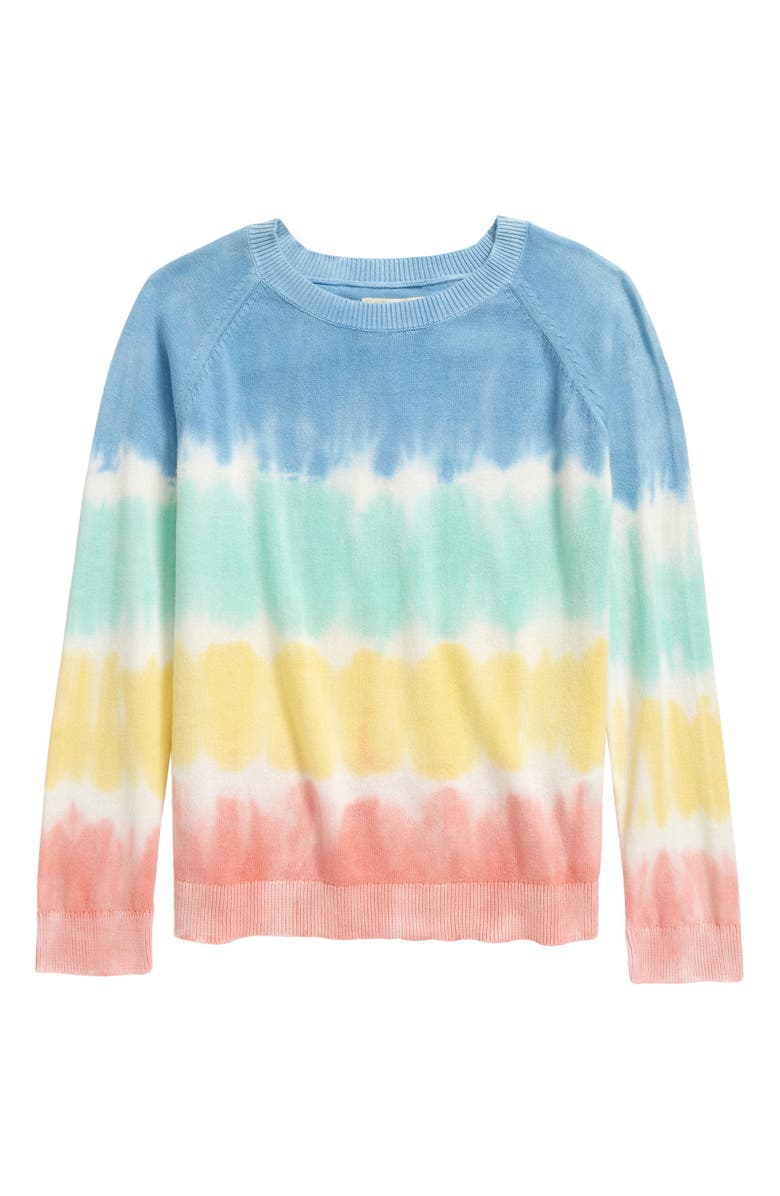 Tucker + Tate Kids' Tie Dye Sweater, Main, color, 