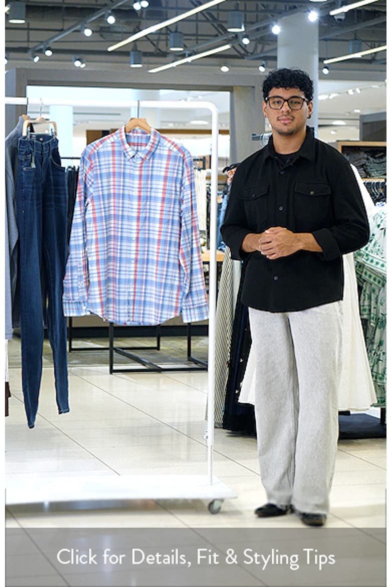Firecracker Plaid Performance Cotton Shirt video