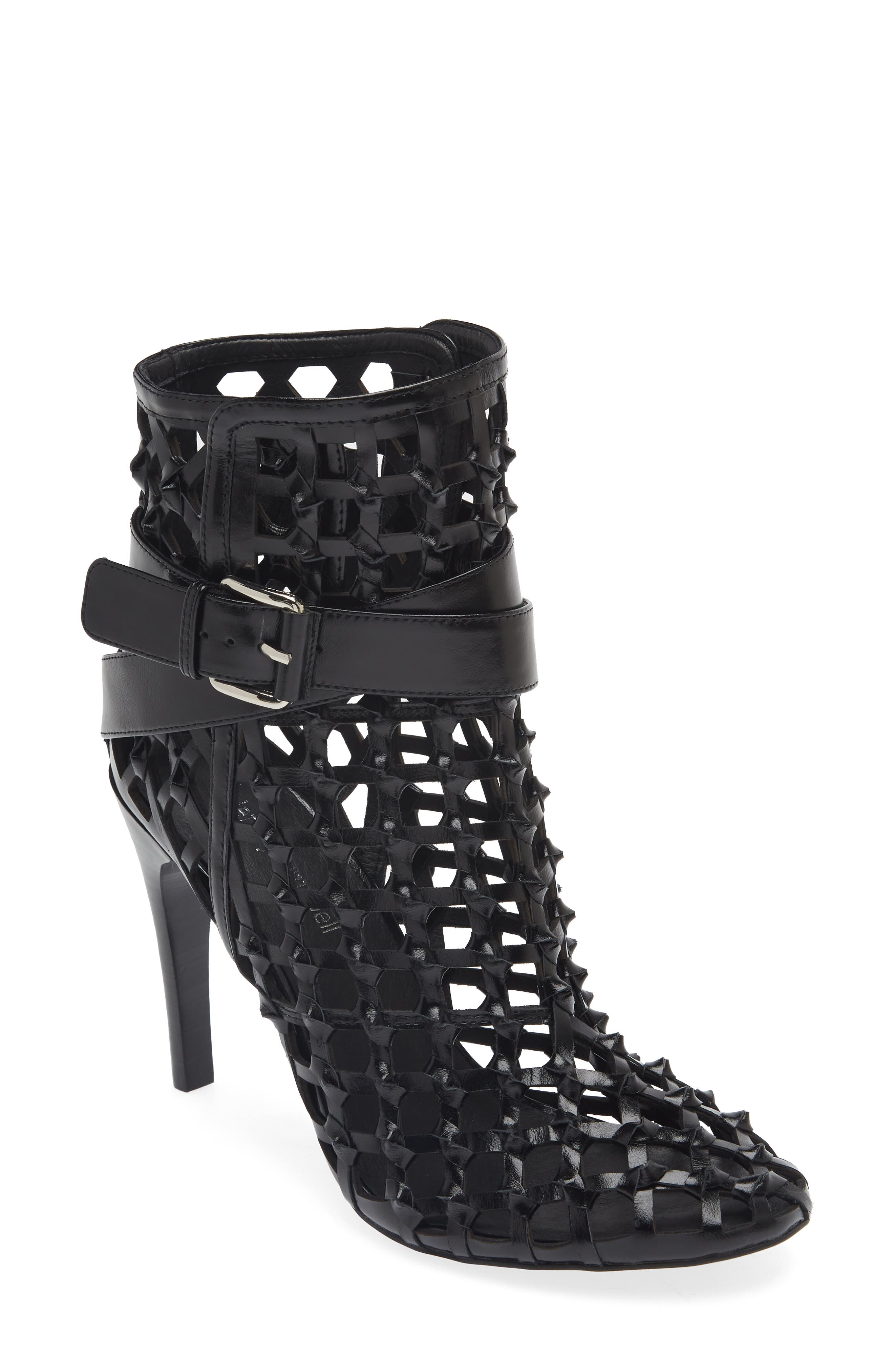 Jeffrey Campbell Loom Cage Bootie, Main, color, 