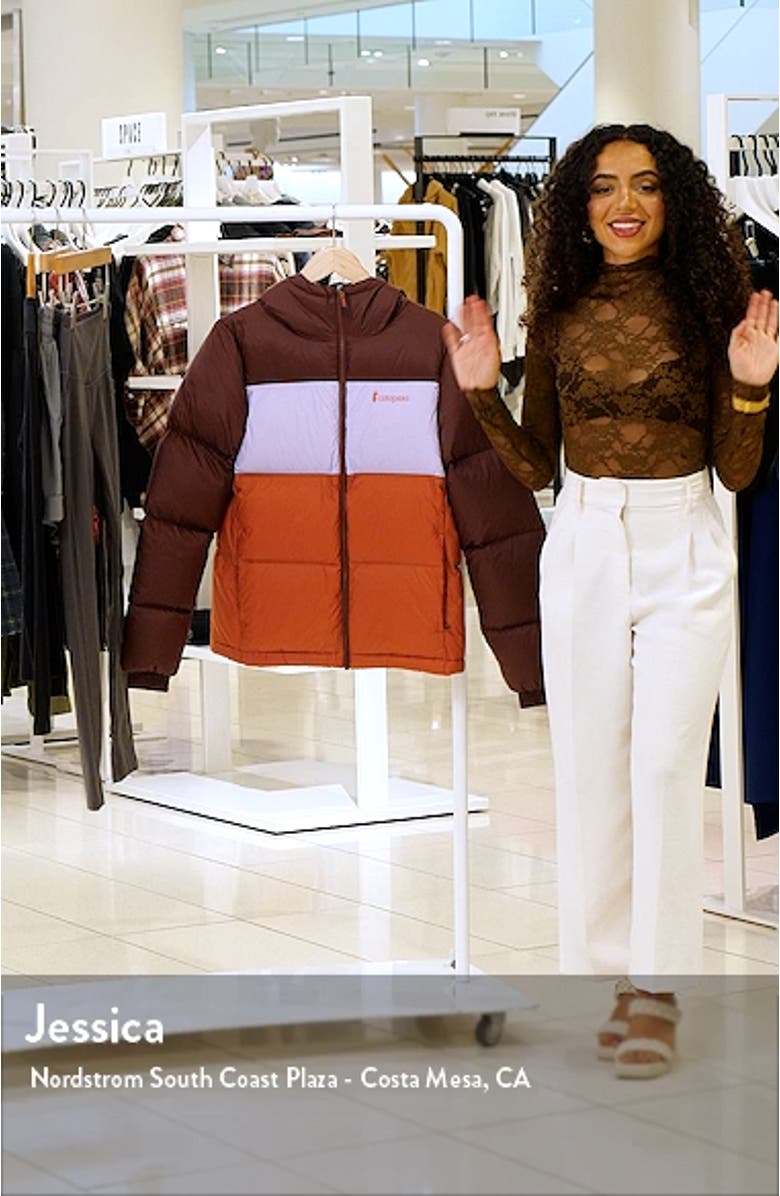 Solazo 600 Fill Power Down Water Repellent Hooded Jacket, sales video thumbnail