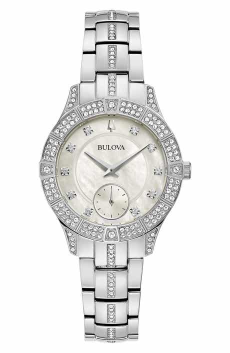 Phantom Crystal Bracelet Watch, 30.5mm