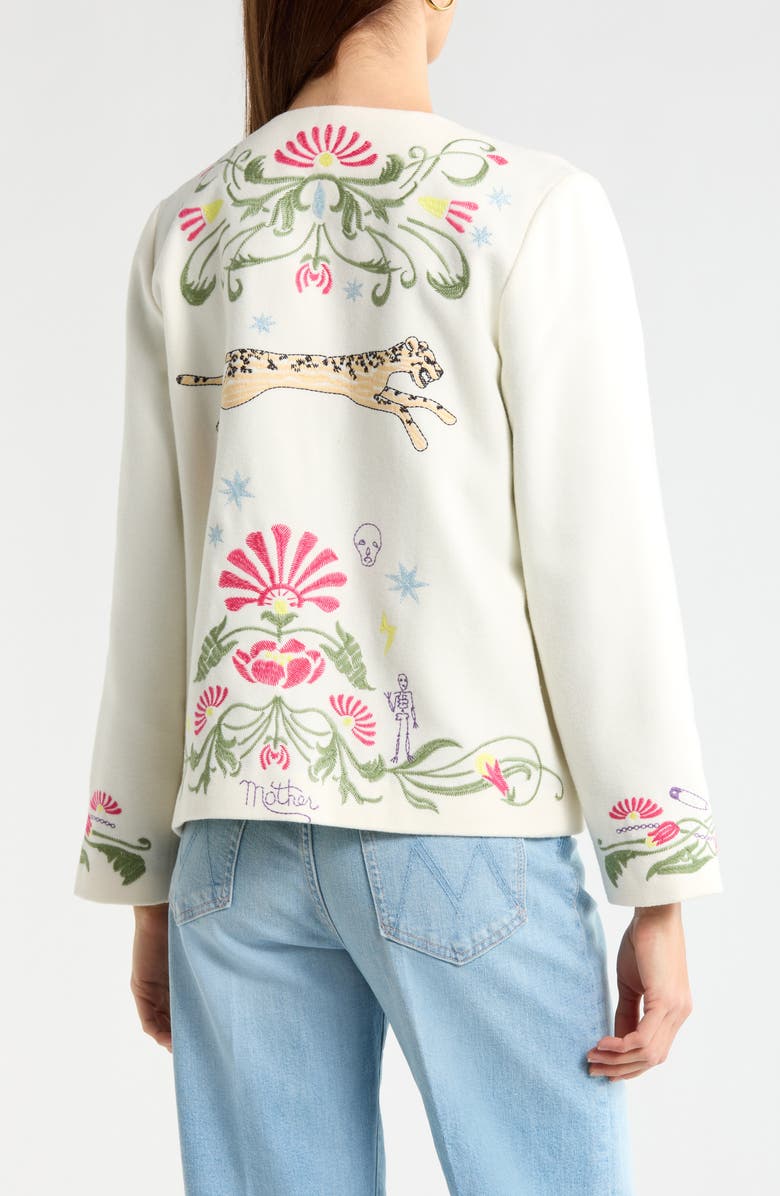MOTHER The Eye Opener Embroidered Jacket, Alternate, color, 