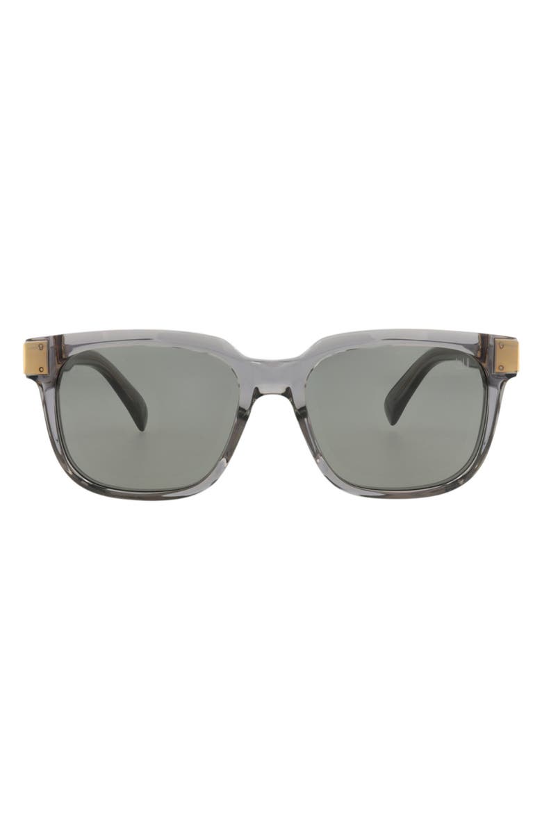 Dunhill 54mm Square Sunglasses, Main, color, Grey / Grey
