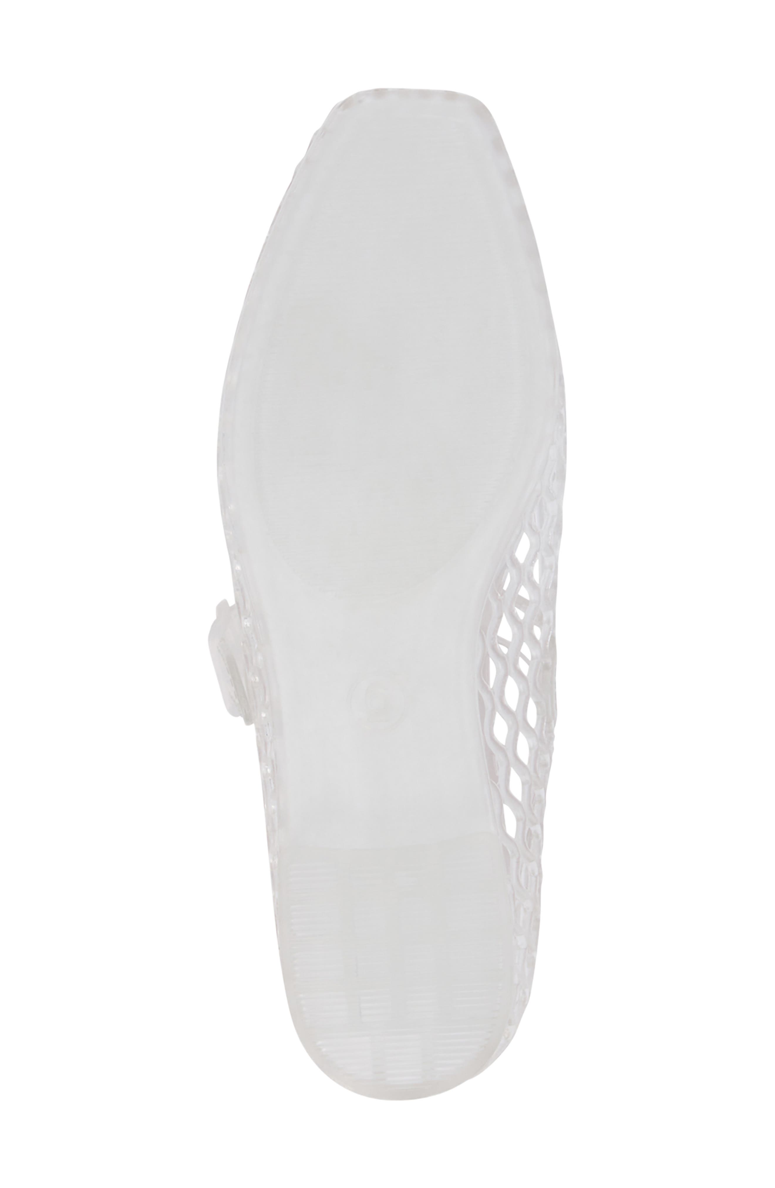 Vicky Jelly Mary Jane Flat, Alternate, color, CLEAR