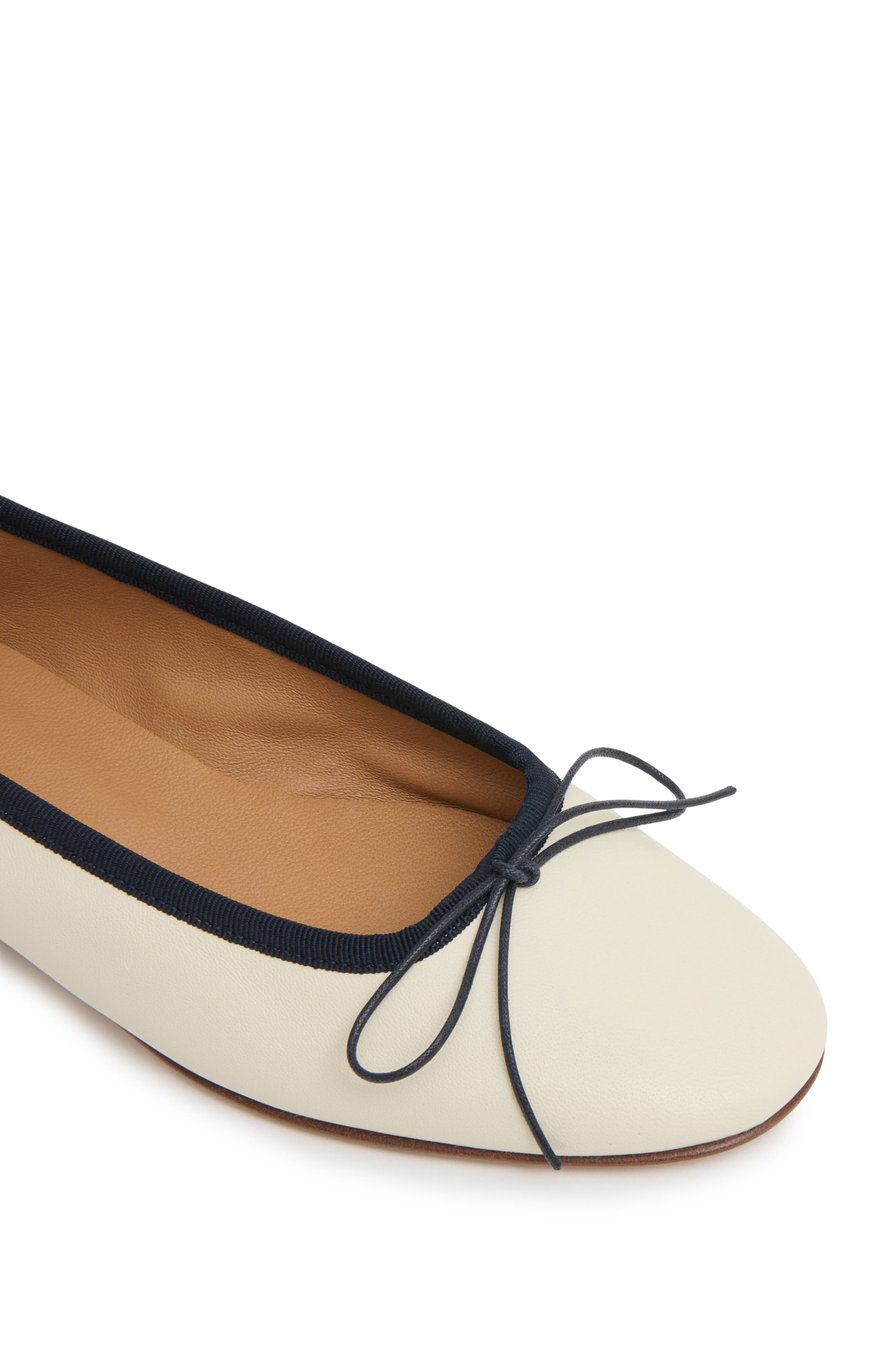 Mansur Gavriel Ballet Flat, Alternate, color, Jasmine/ Midnight