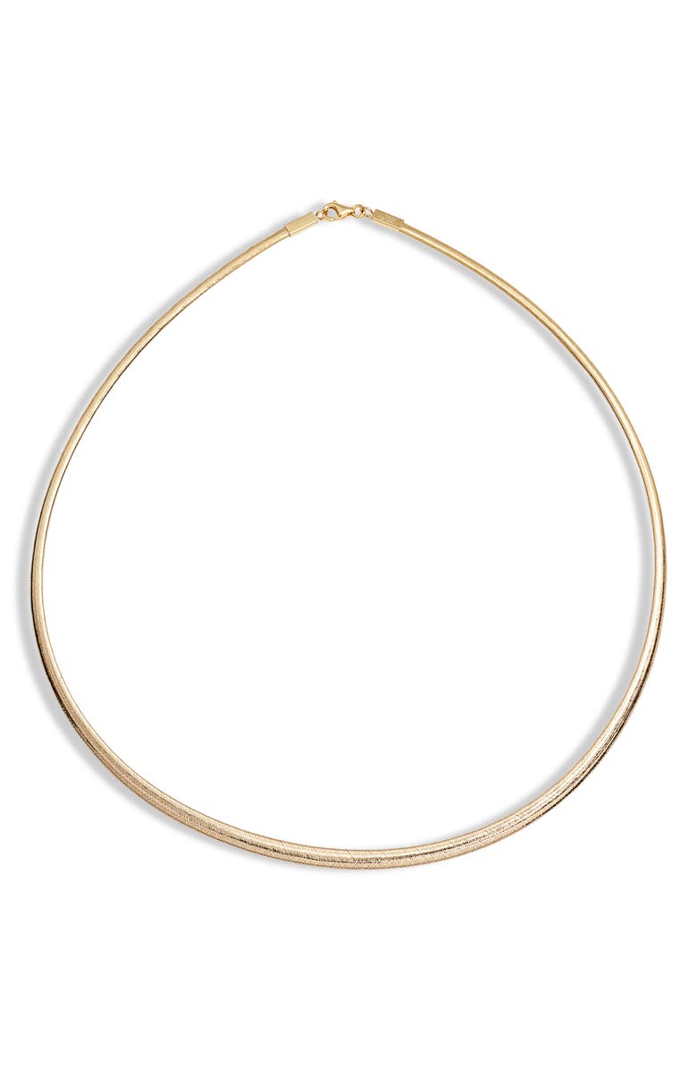 Bony Levy Ofira Thin Omega Necklace, Main, color,