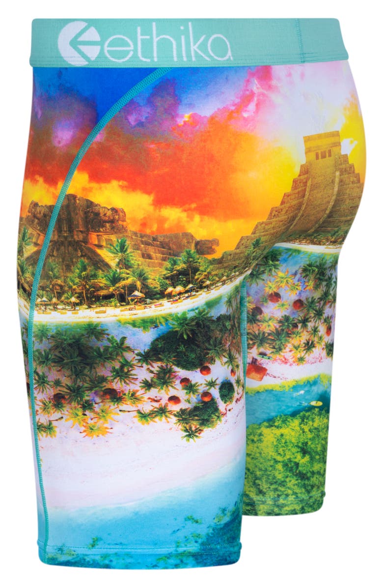 Ethika Kids' Tulum Temple Boxer Briefs, Alternate, color, 