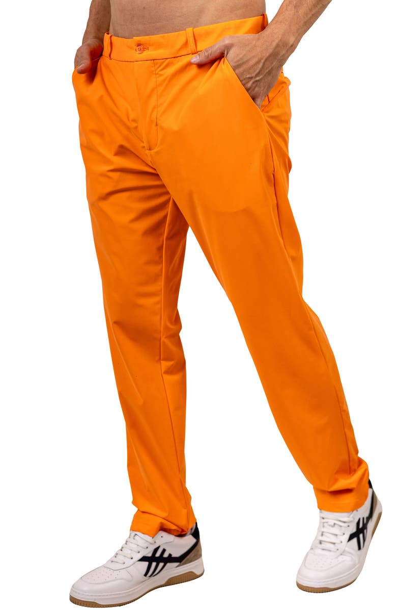 Maceoo All Day Straight Leg Pants, Alternate, color, Orange