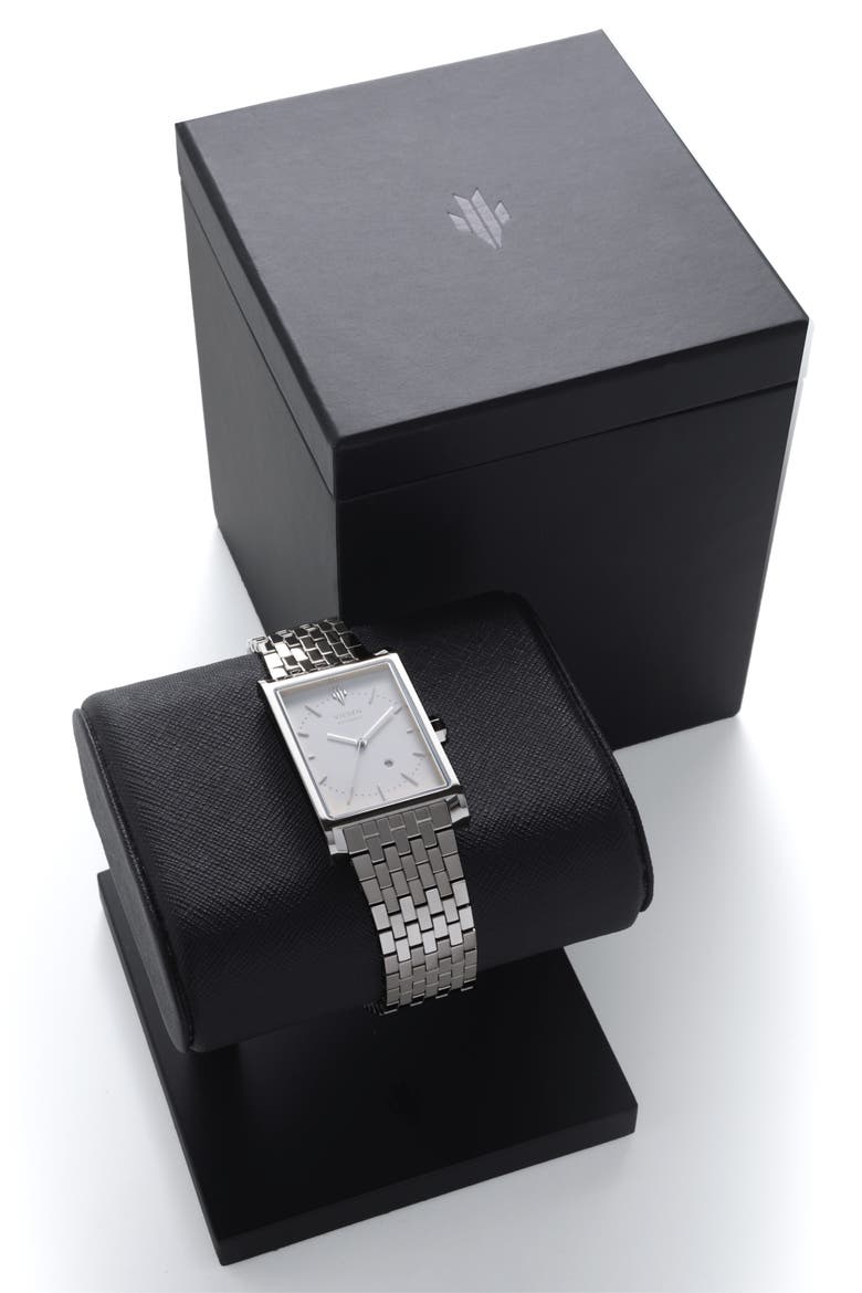 Matte White Swiss Automatic Watch, Alternate, color, White