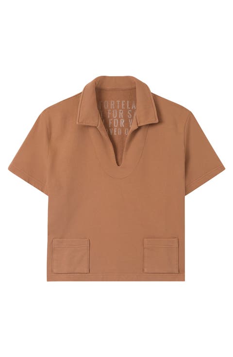 Grand Brushed Jersey V-Neck Sweater