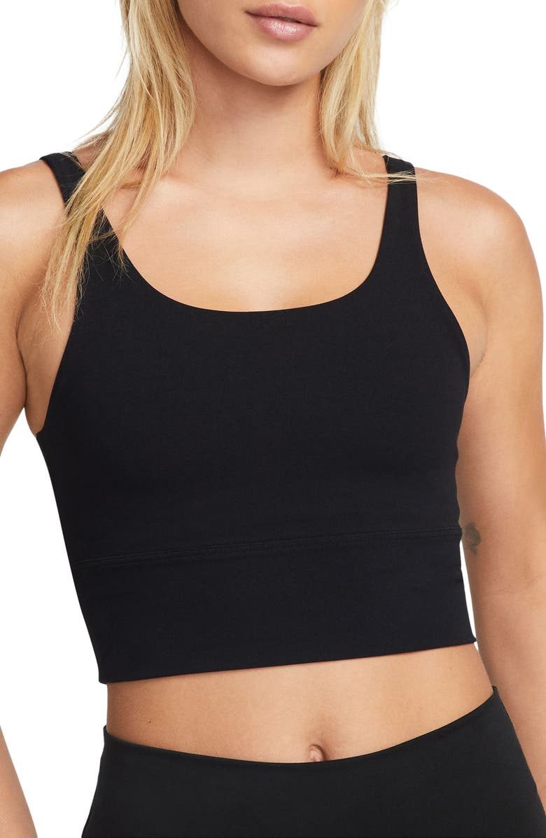 Nike Alate Solo Dri-FIT Longline Sports Bra, Main, color, 