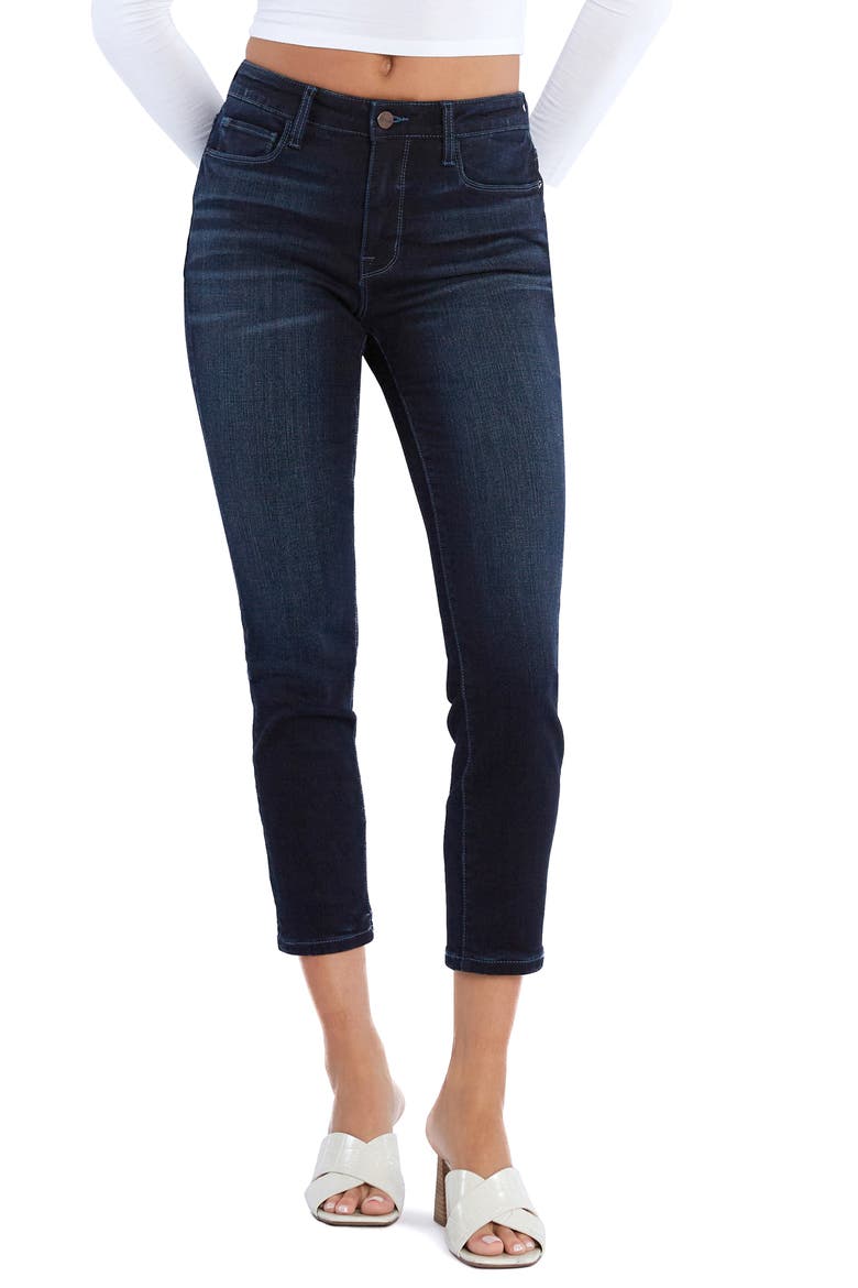 Mid Rise Ankle Skinny Jeans, Main, color, STARRY NIGHT BLUE