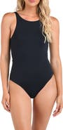 La Blanca Island Godess Scoop Neck One-Piece Swimsuit