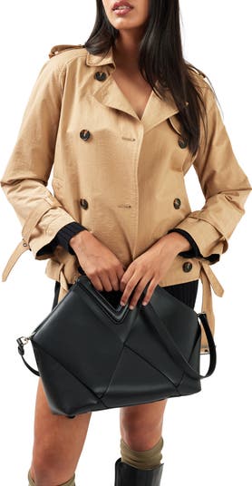 Cool Nights Cropped Trench Coat