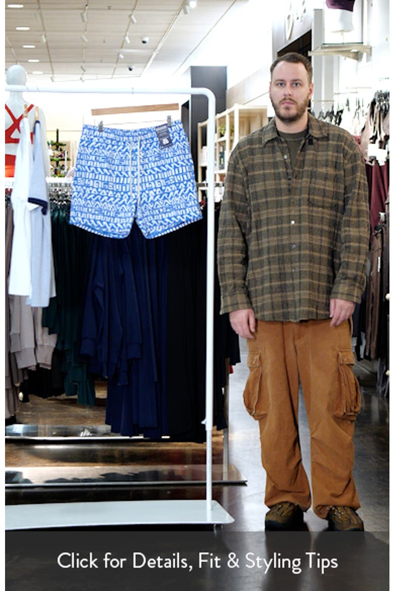 The Bungalow Water Repellent Swim Trunks video