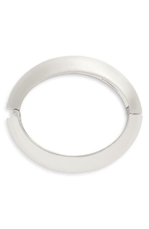 Concave Hinge Bangle