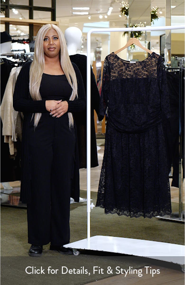 Luna Lace A-Line Dress, sales video thumbnail