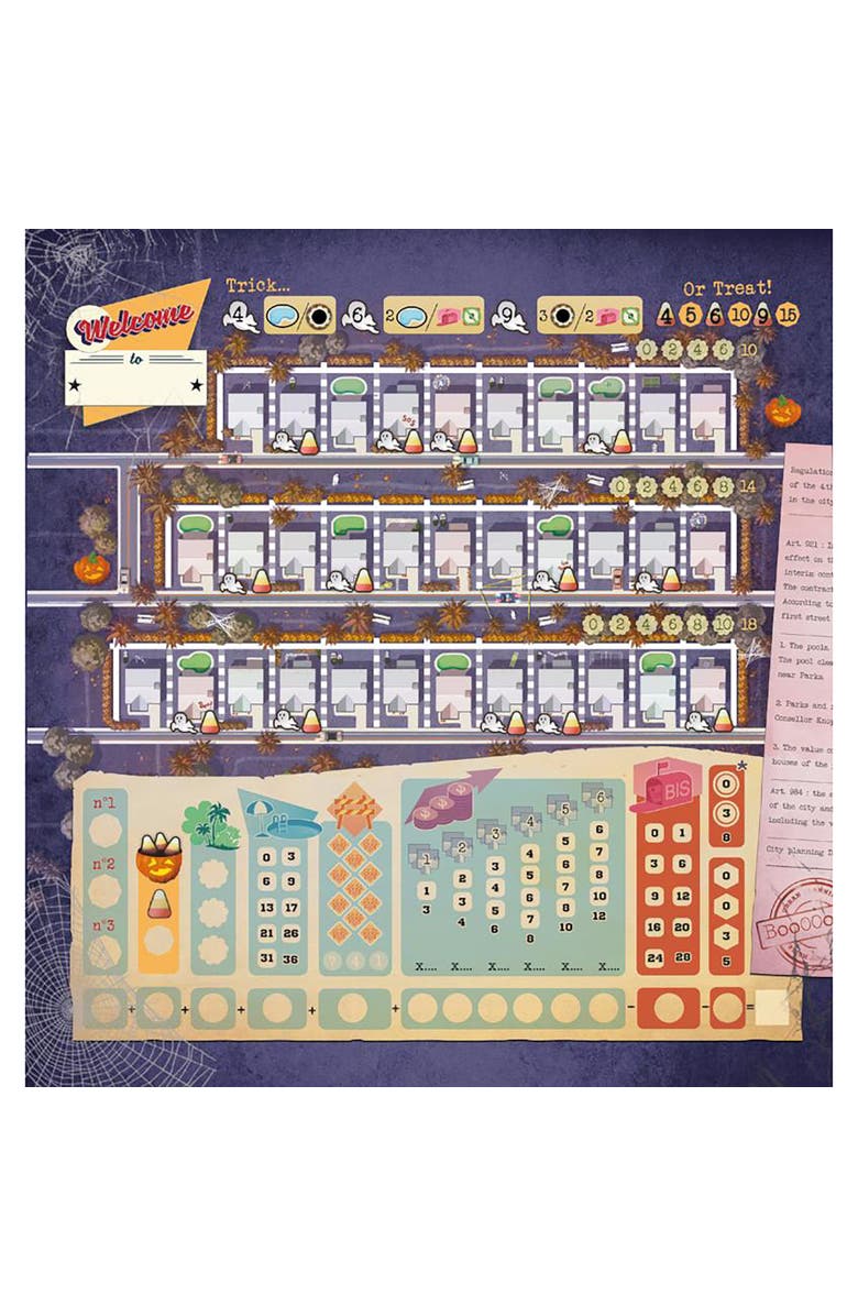 Ox Eye Media Inc. Welcome To... Halloween Thematic Neighborhood Expansion Ages 10+, Alternate, color, Multicolored
